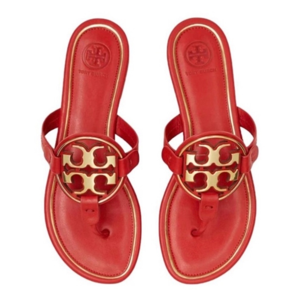 Tory Burch Red Miller Sandal size 7